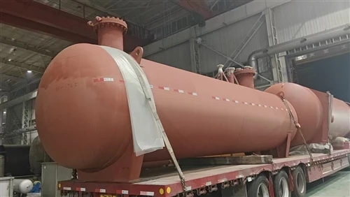 Två LPG-lagringstankar har laddats och skickats framgångsrikt